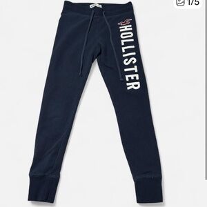 Hollister Mens Dark Blue Joggers